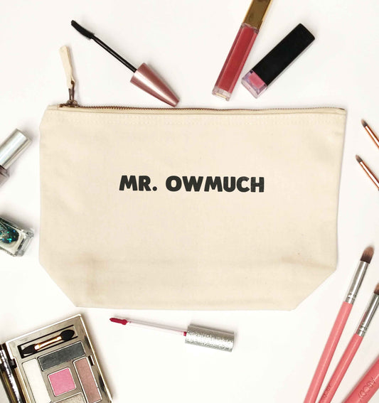 Mr owmuch natural makeup bag