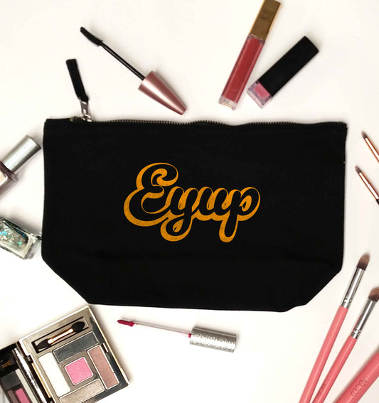 Eyup black makeup bag