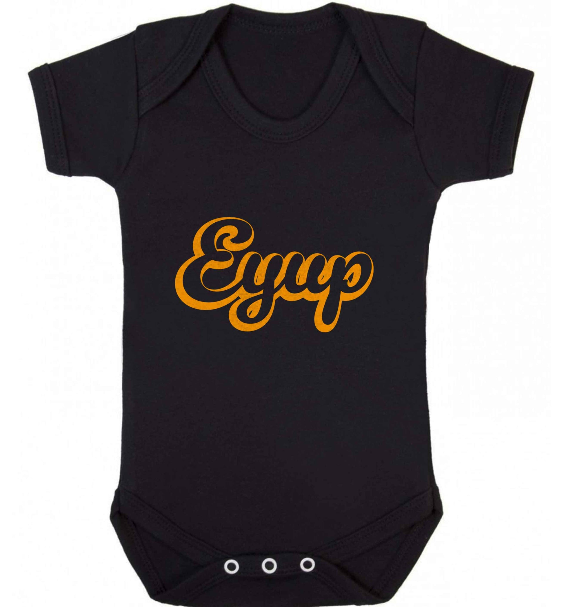 Eyup baby vest black 18-24 months