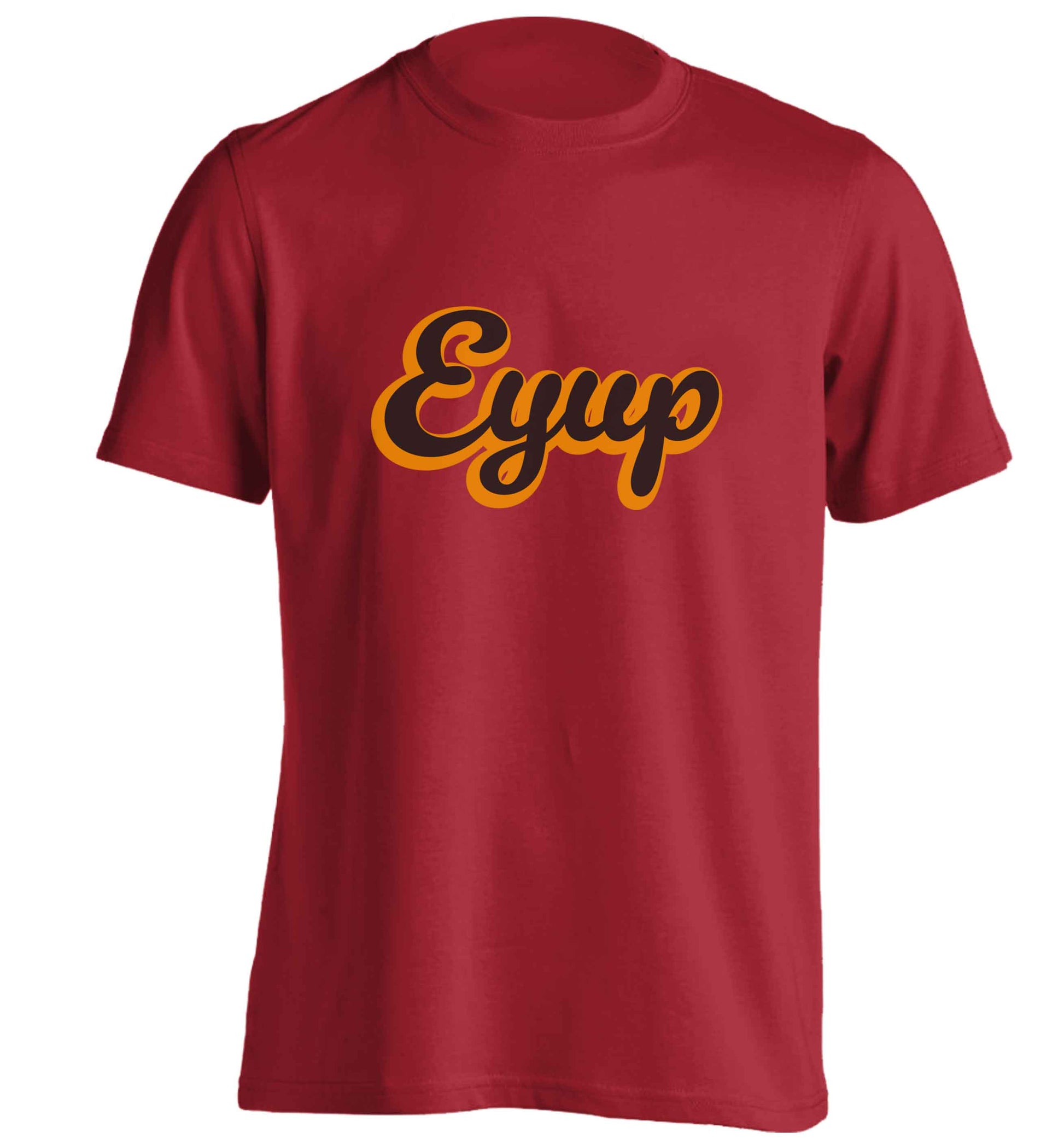 Eyup adults unisex red Tshirt 2XL