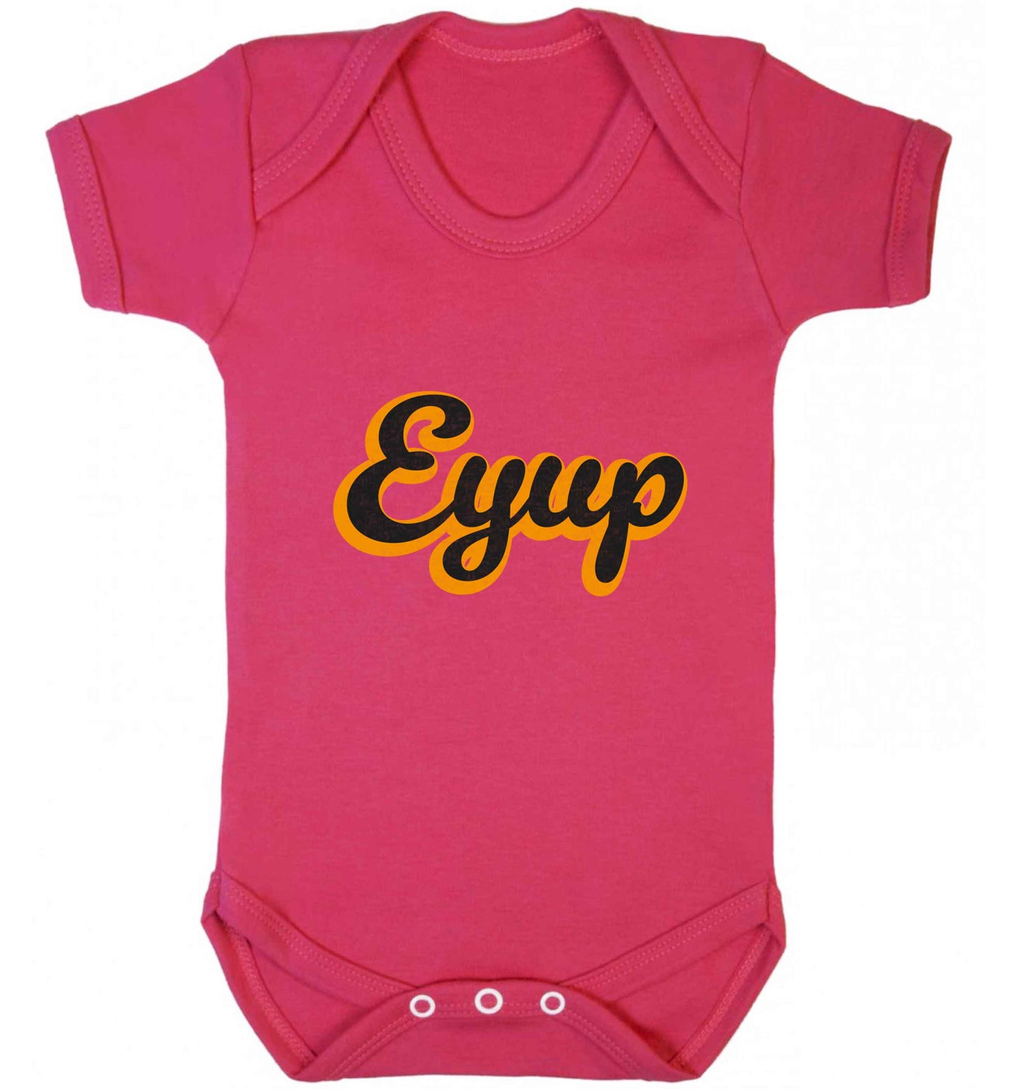 Eyup baby vest dark pink 18-24 months