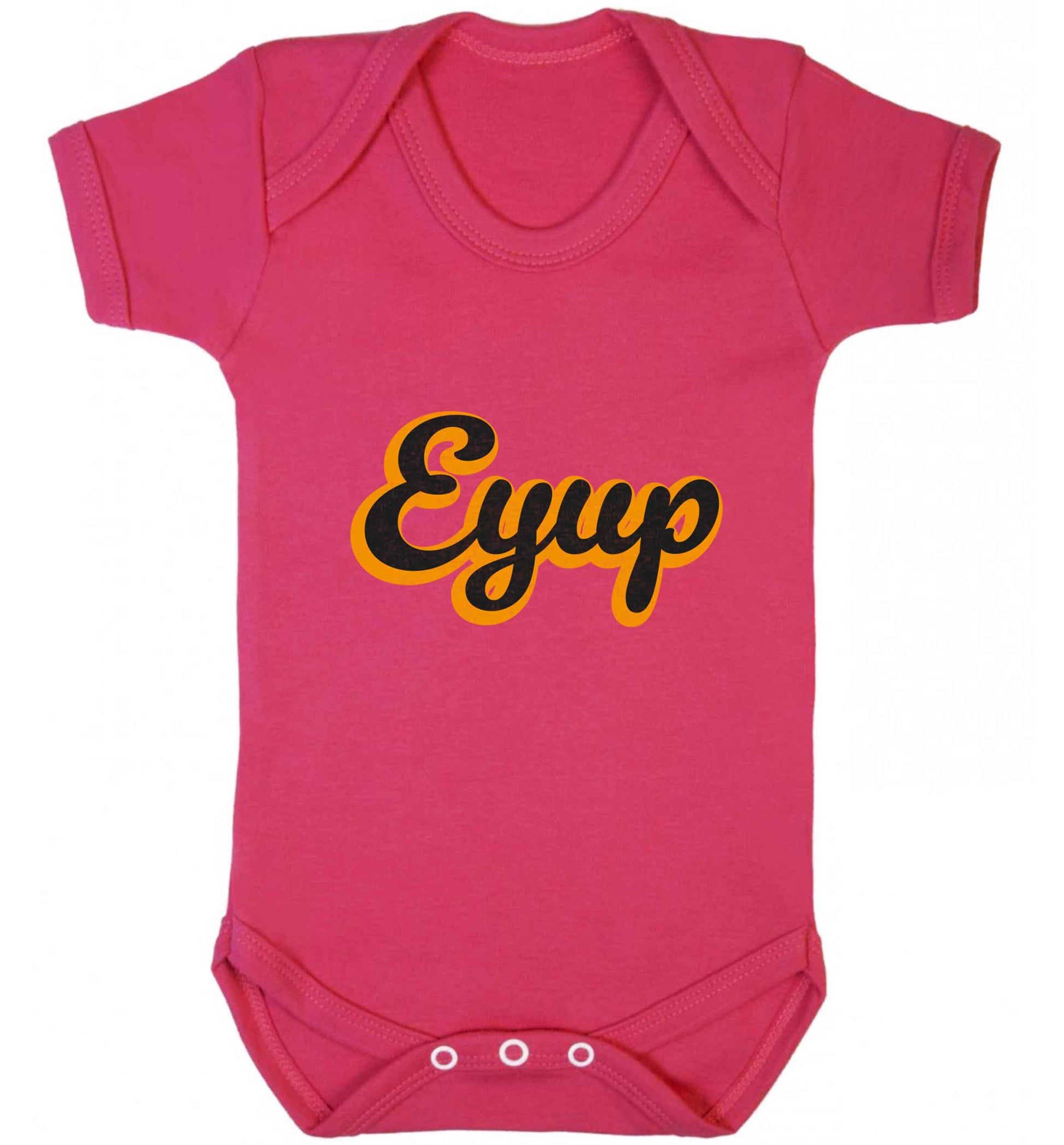 Eyup baby vest dark pink 18-24 months