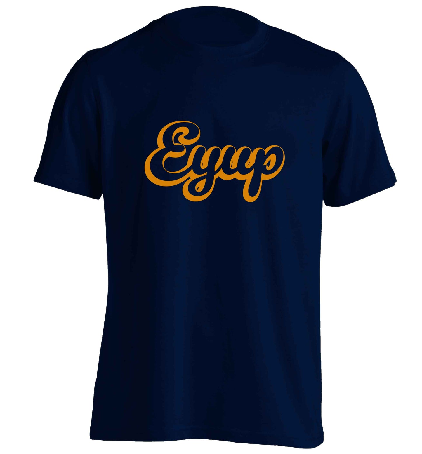 Eyup adults unisex navy Tshirt 2XL