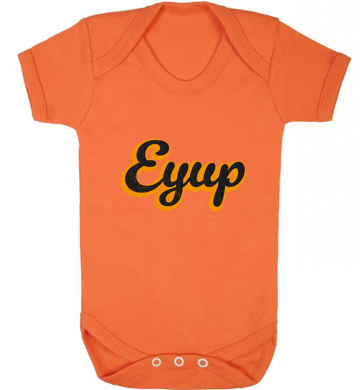 Eyup baby vest orange 18-24 months