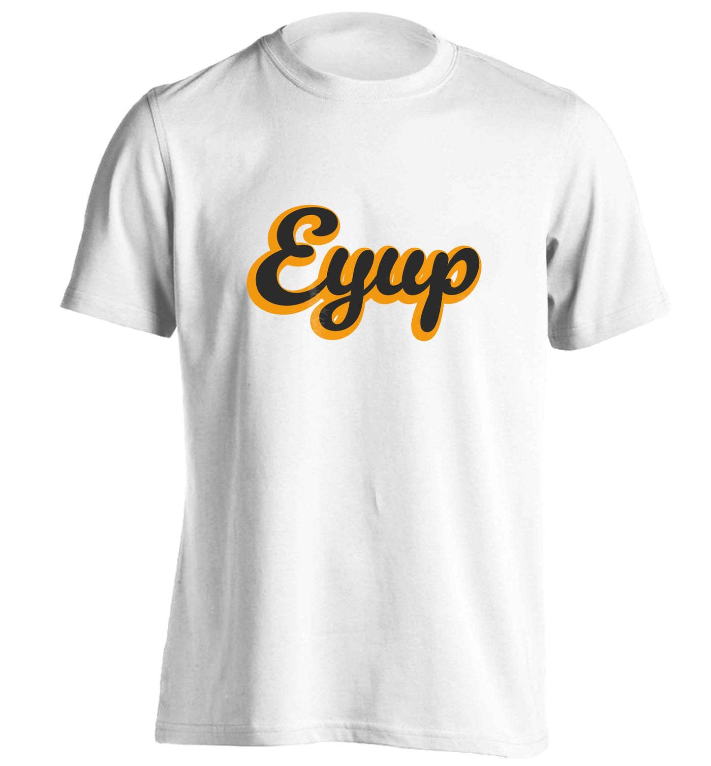 Eyup adults unisex white Tshirt 2XL