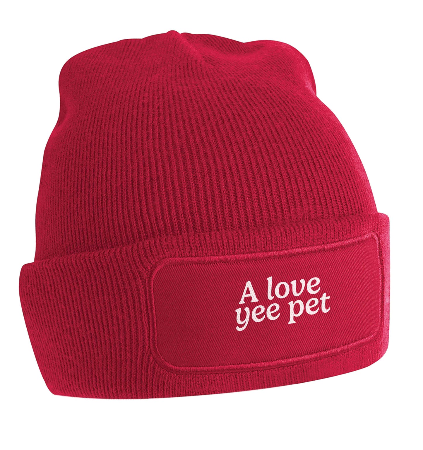 A love yee pet beanie hat