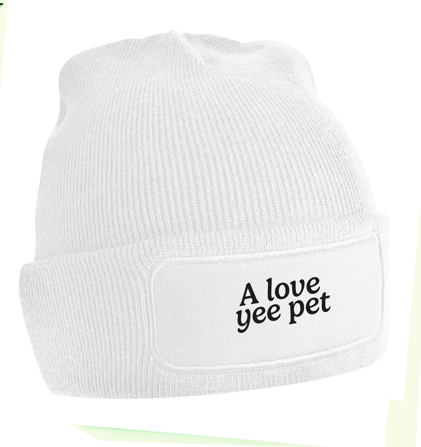 A love yee pet beanie hat