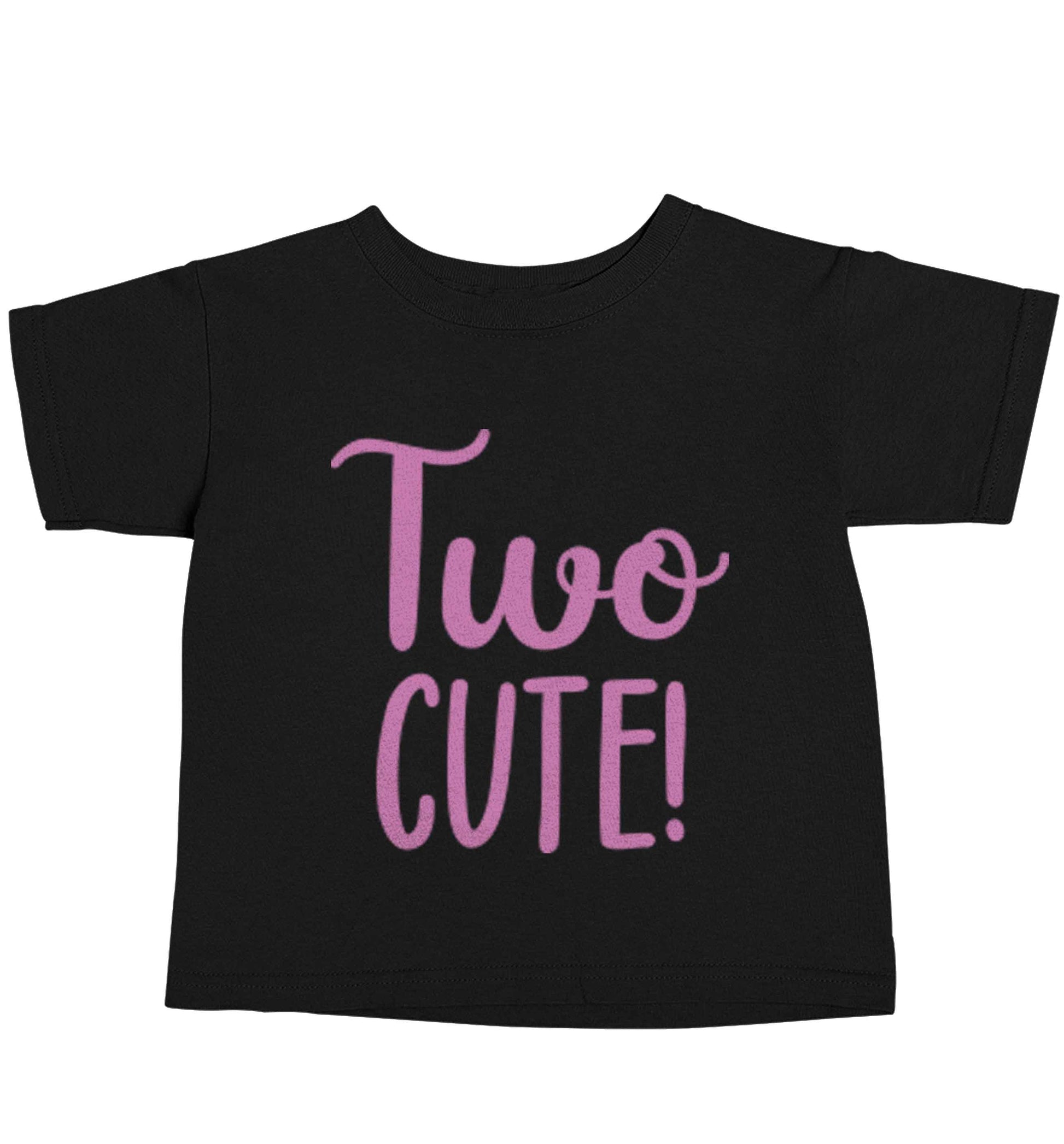 Two cute Black baby toddler Tshirt 2 years
