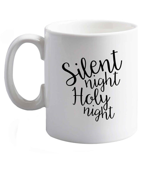 10 oz Favourite Type Pan Pancake ceramic mug right handed