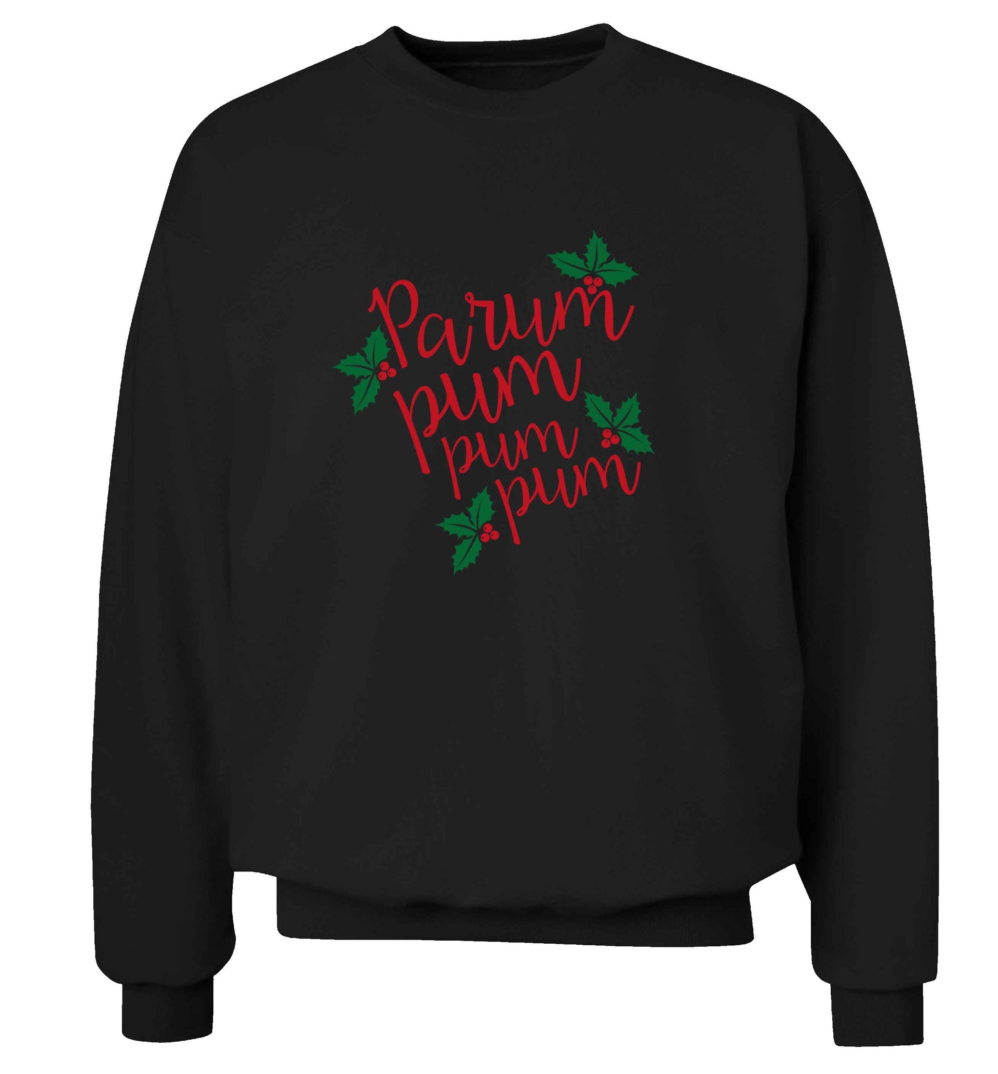 Pa rum pum pum pum adult's unisex black sweater 2XL