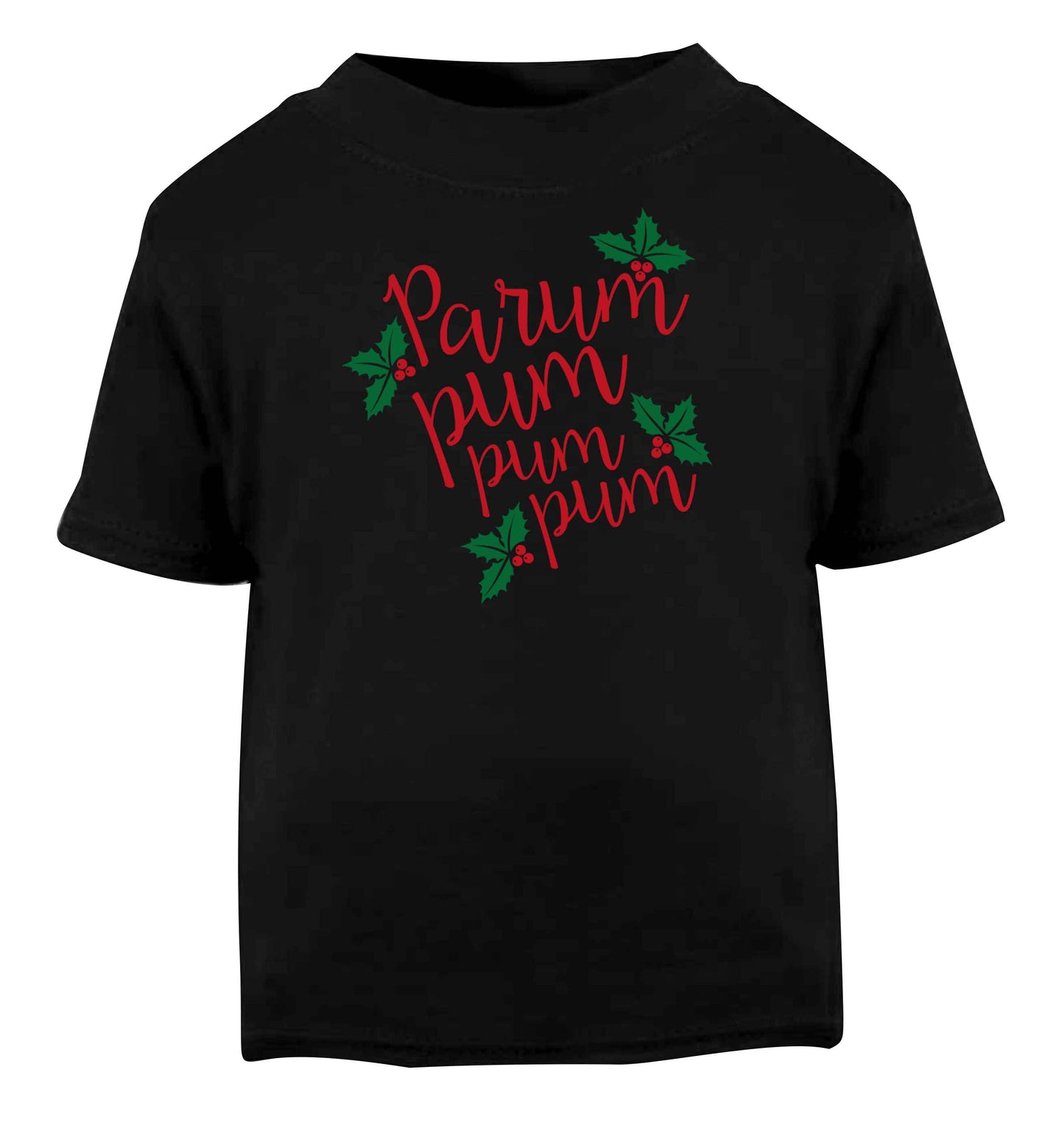 Pa rum pum pum pum Black baby toddler Tshirt 2 years