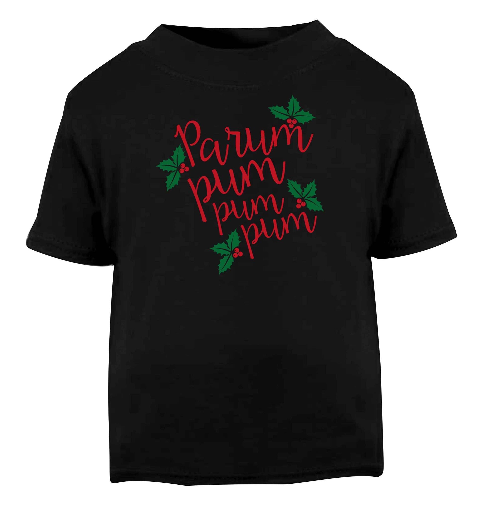 Pa rum pum pum pum Black baby toddler Tshirt 2 years