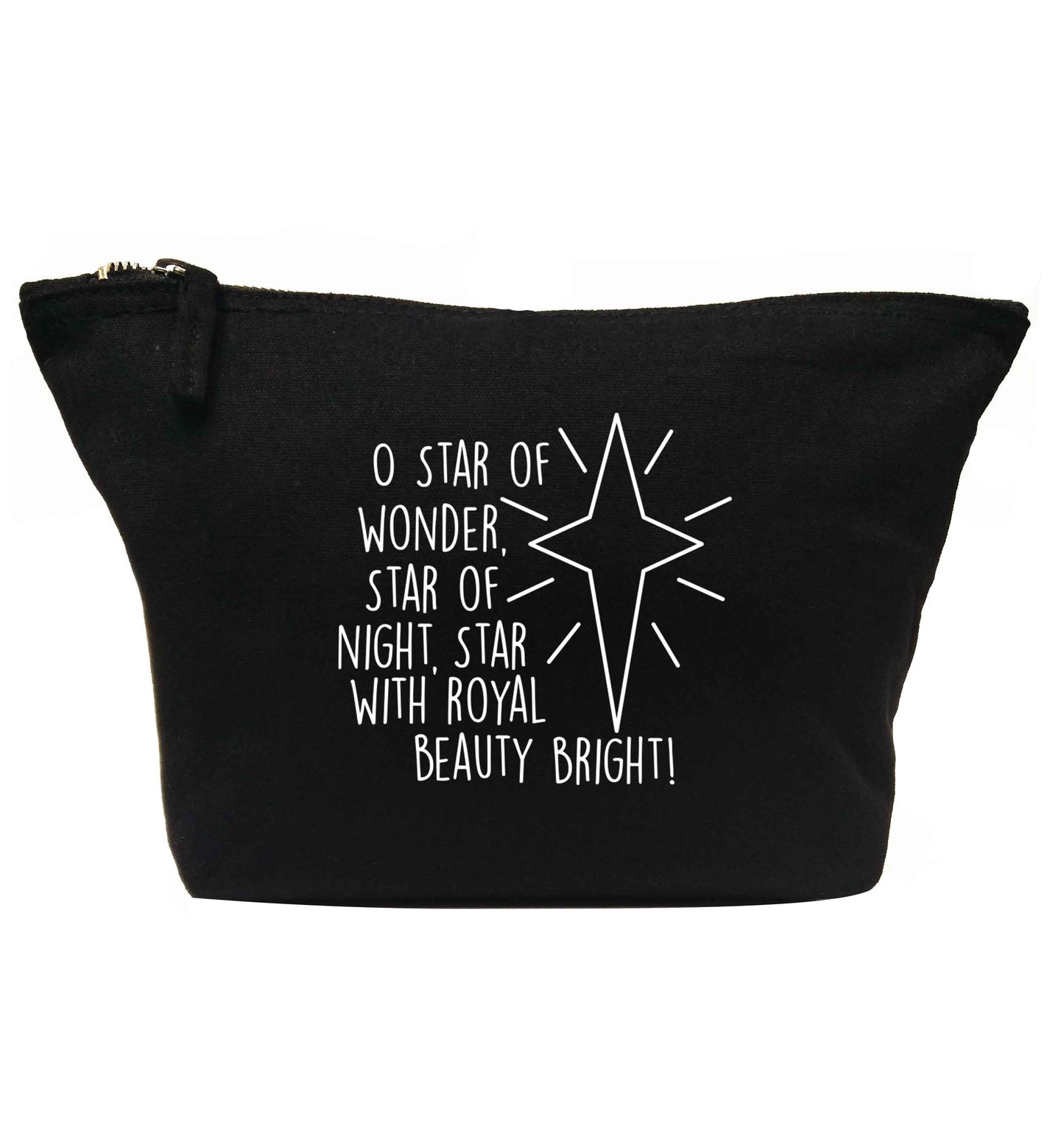 Oh star of wonder star of night, star with royal beauty bright | Makeup / wash bag
