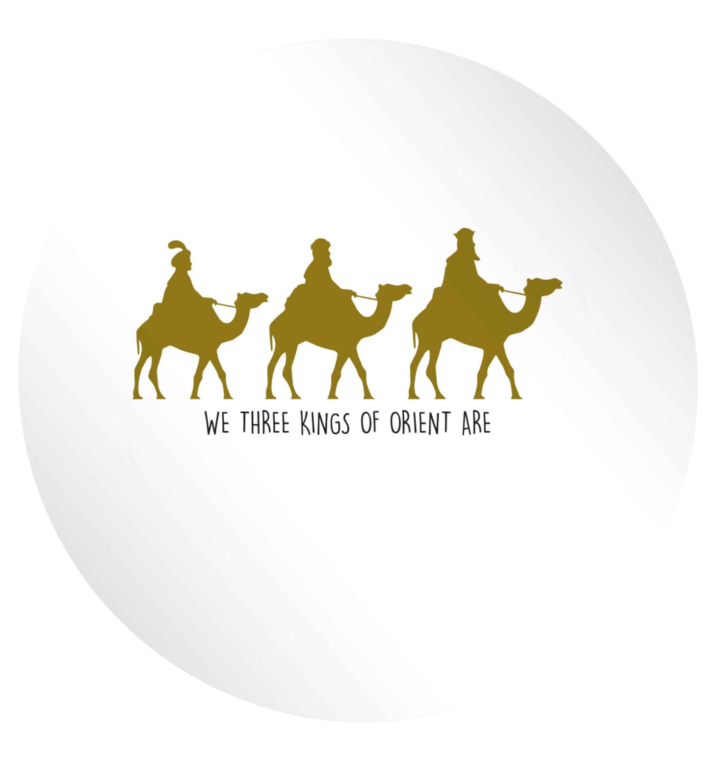 We three kings of orient are 24 @ 45mm matt circle stickers