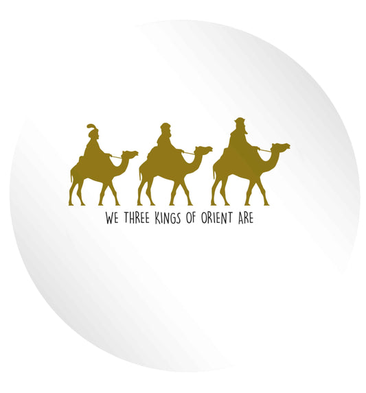 We three kings of orient are 24 @ 45mm matt circle stickers