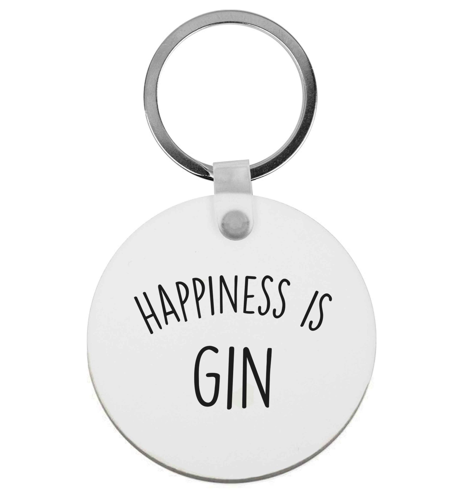 Happiness is gin | Keyring