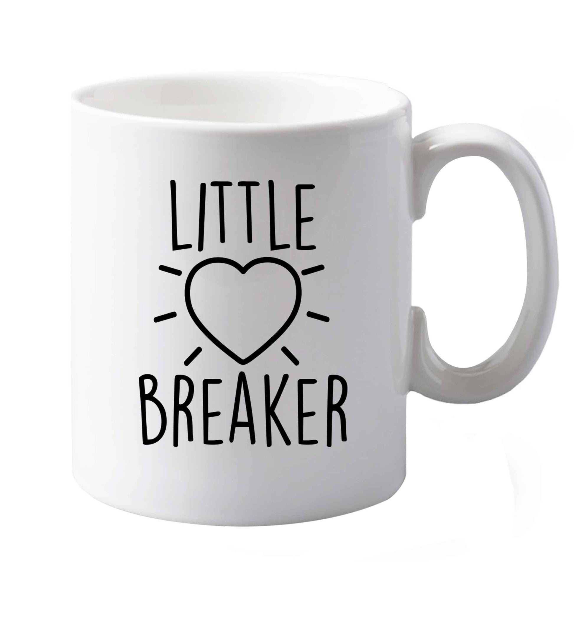 10 oz Little heartbreaker ceramic mug both sides