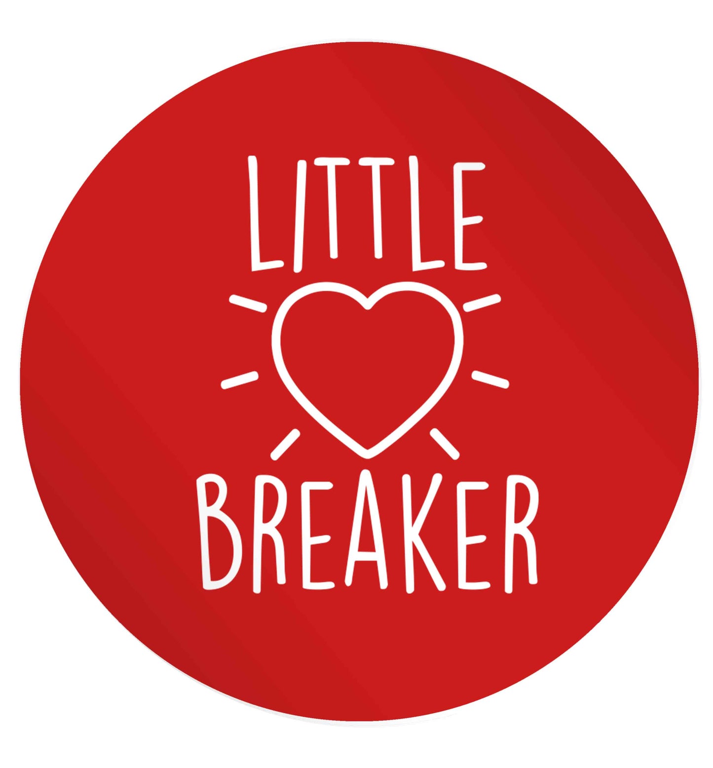 Little heartbreaker 24 @ 45mm matt circle stickers