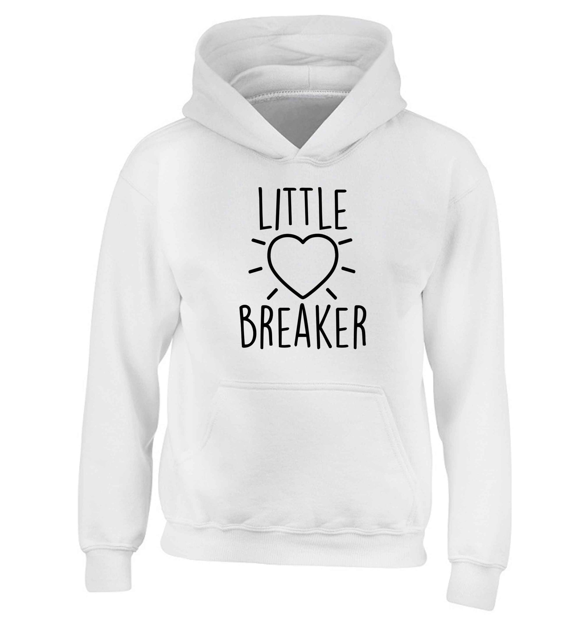 Little heartbreaker children's white hoodie 12-13 Years