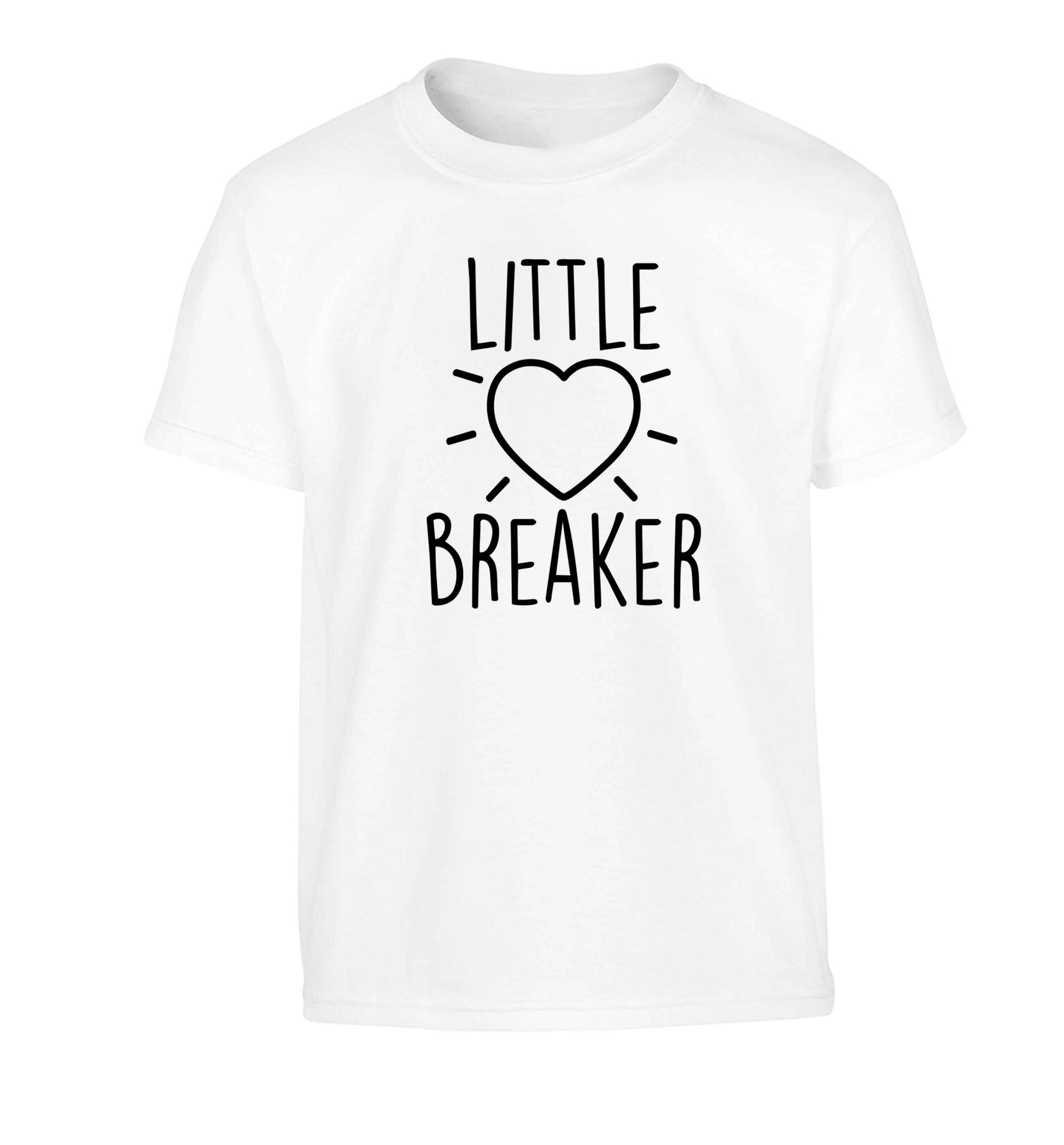 Little heartbreaker Children's white Tshirt 12-13 Years