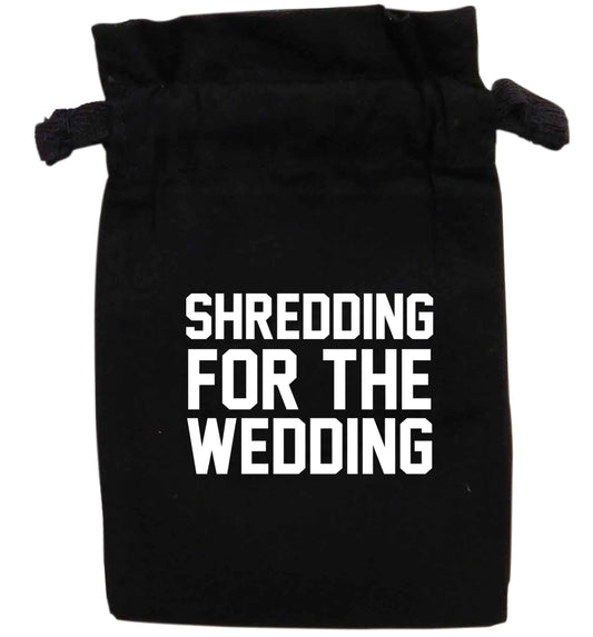 Shredding for the wedding | XS - L | Pouch / Drawstring bag / Sack | Organic Cotton | Bulk discounts available!