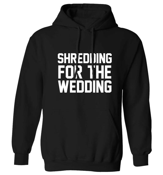 Get motivated and get fit for your big day! Our workout quotes and designs will get you ready to sweat! Perfect for any bride, groom or bridesmaid to be!  adults unisex black hoodie 2XL