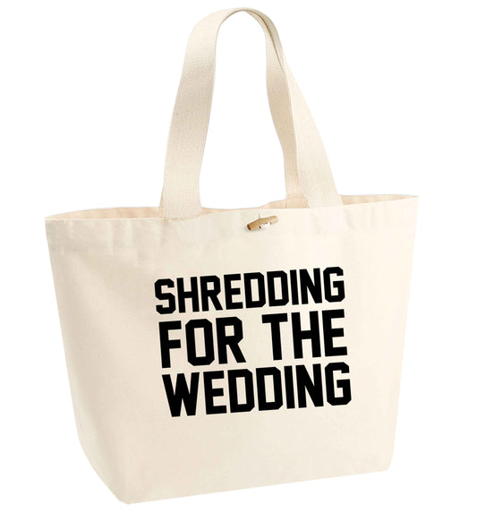 Get motivated and get fit for your big day! Our workout quotes and designs will get you ready to sweat! Perfect for any bride, groom or bridesmaid to be!  organic cotton premium tote bag with wooden toggle in natural