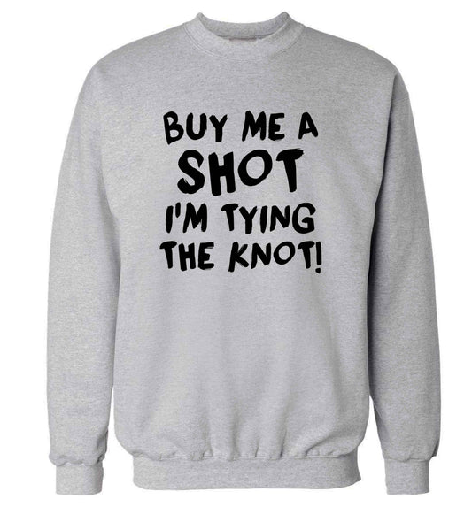 Get motivated and get fit for your big day! Our workout quotes and designs will get you ready to sweat! Perfect for any bride, groom or bridesmaid to be!  adult's unisex grey sweater 2XL