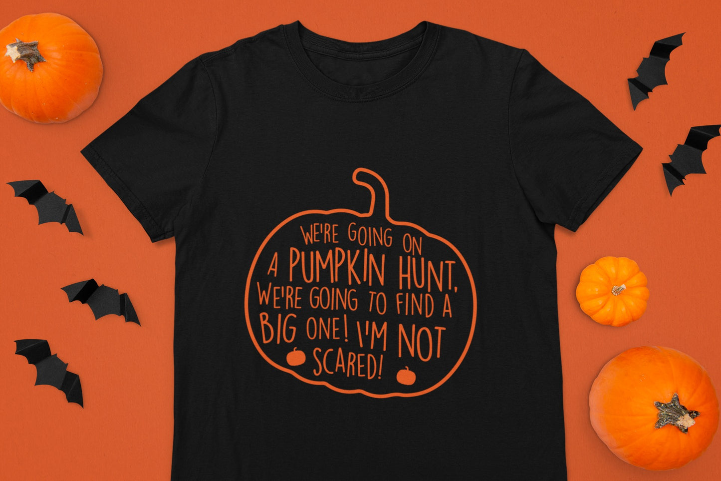 We're going on a pumpkin hunt | Children's Tshirt
