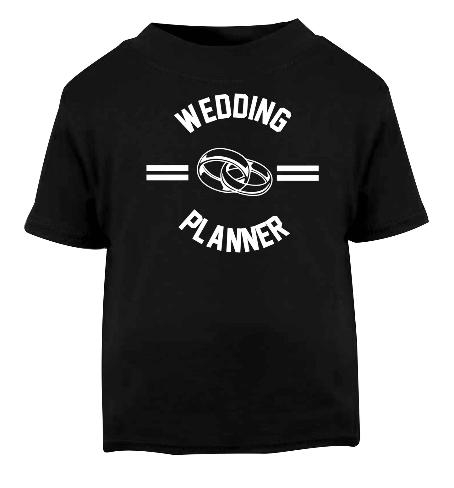 Wedding planner Black baby toddler Tshirt 2 years