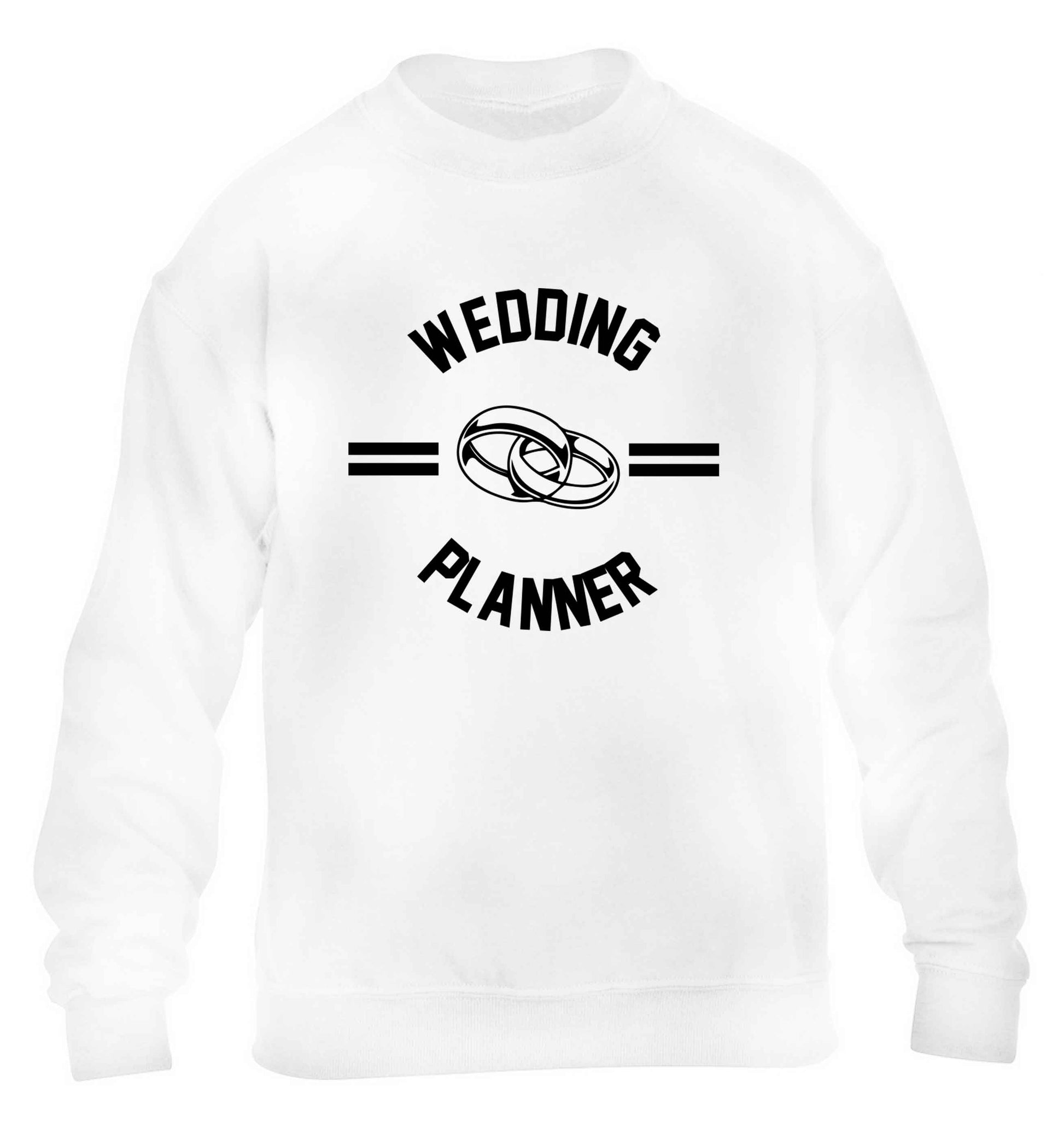Wedding planner children's white sweater 12-13 Years