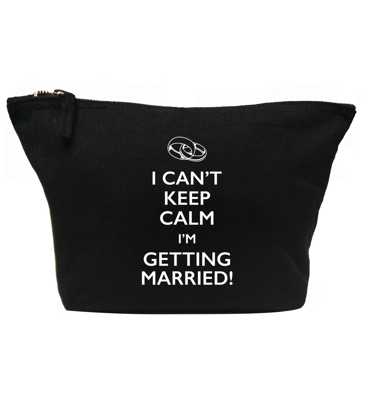 I can't keep calm I'm getting married! | Makeup / wash bag