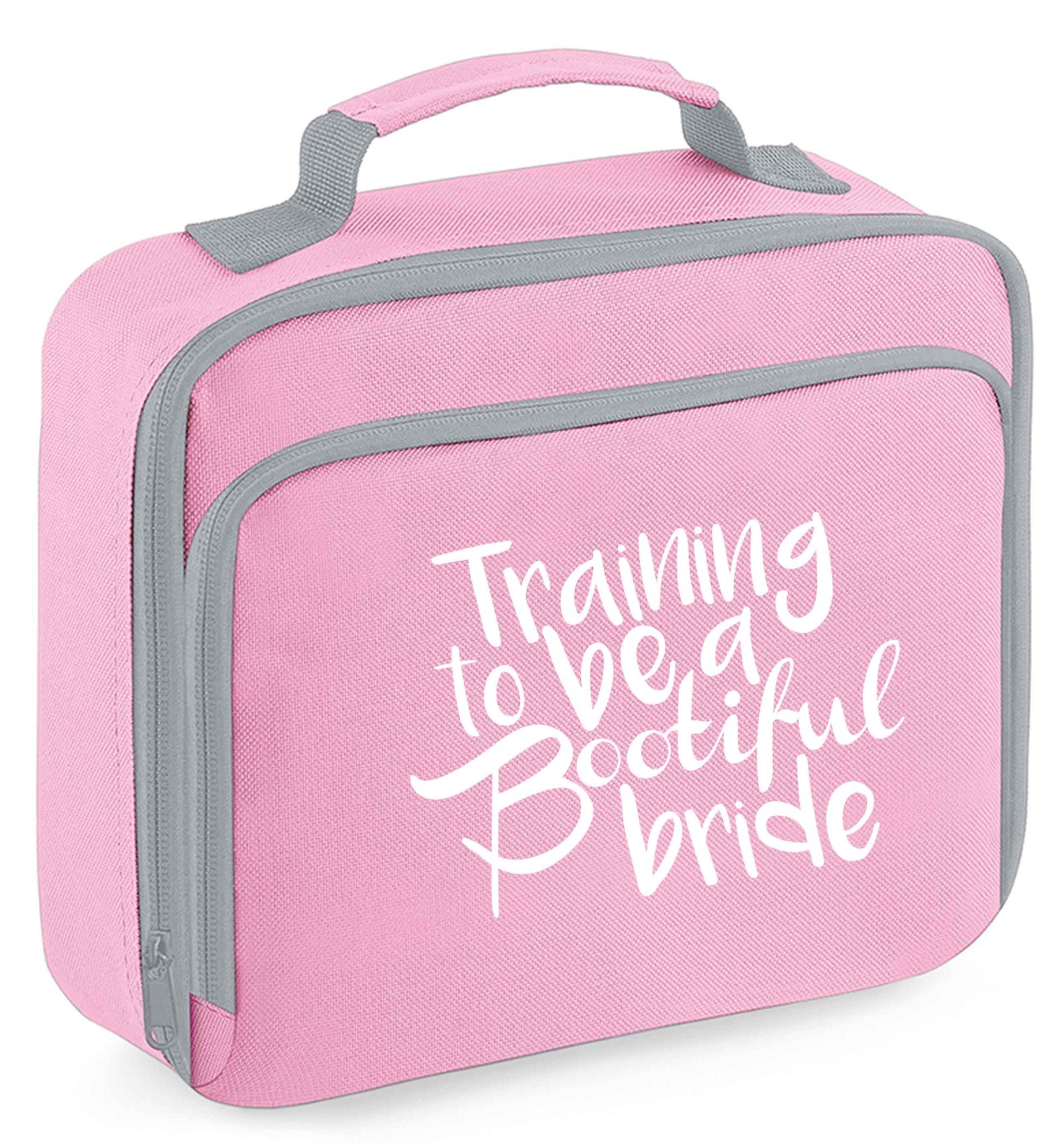 Any tex here insulated pink lunch bag cooler