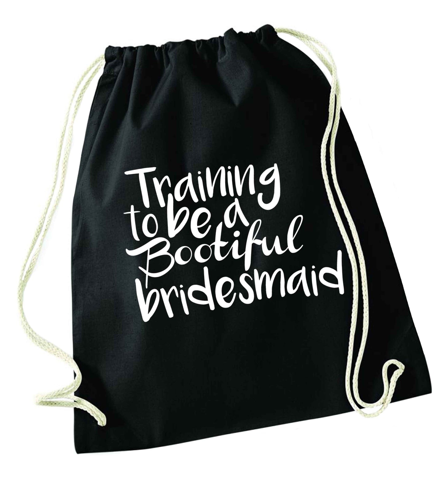 Get motivated and get fit for your big day! Our workout quotes and designs will get you ready to sweat! Perfect for any bride, groom or bridesmaid to be!  black drawstring bag