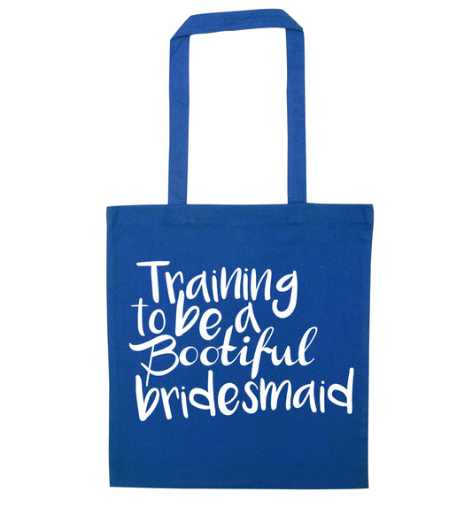 Get motivated and get fit for your big day! Our workout quotes and designs will get you ready to sweat! Perfect for any bride, groom or bridesmaid to be!  blue tote bag