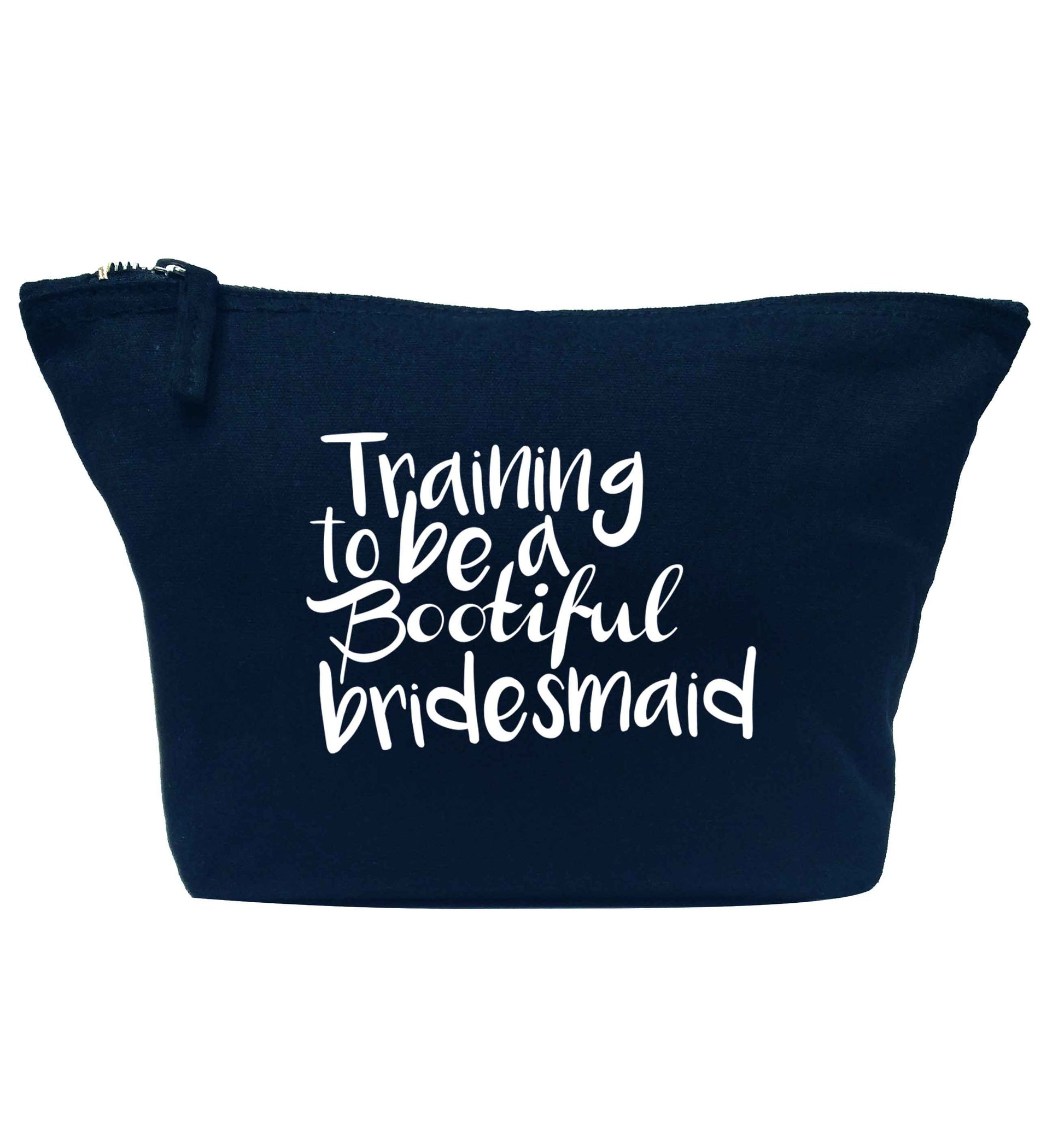 Get motivated and get fit for your big day! Our workout quotes and designs will get you ready to sweat! Perfect for any bride, groom or bridesmaid to be!  navy makeup bag