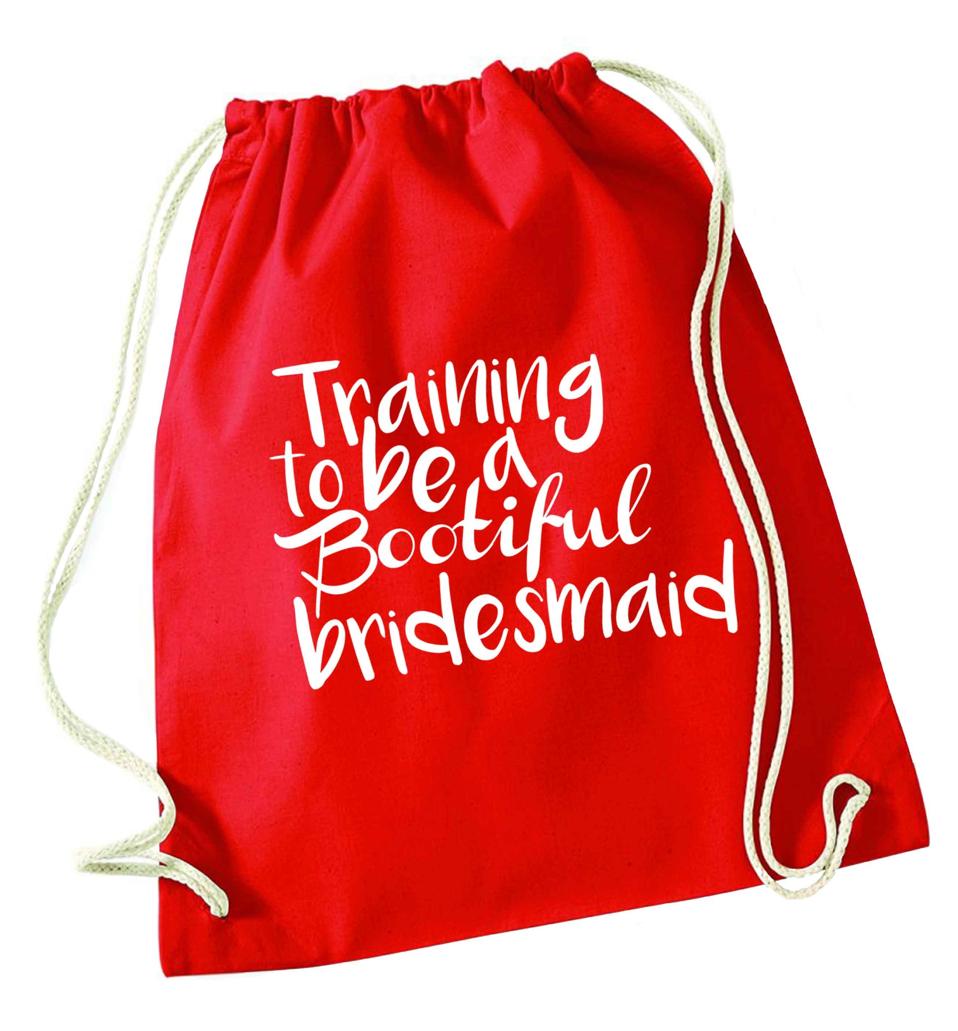 Get motivated and get fit for your big day! Our workout quotes and designs will get you ready to sweat! Perfect for any bride, groom or bridesmaid to be!  red drawstring bag 