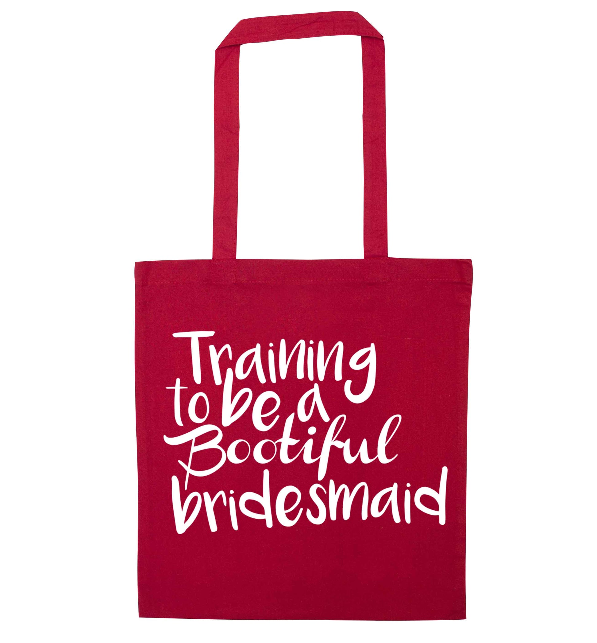 Get motivated and get fit for your big day! Our workout quotes and designs will get you ready to sweat! Perfect for any bride, groom or bridesmaid to be!  red tote bag