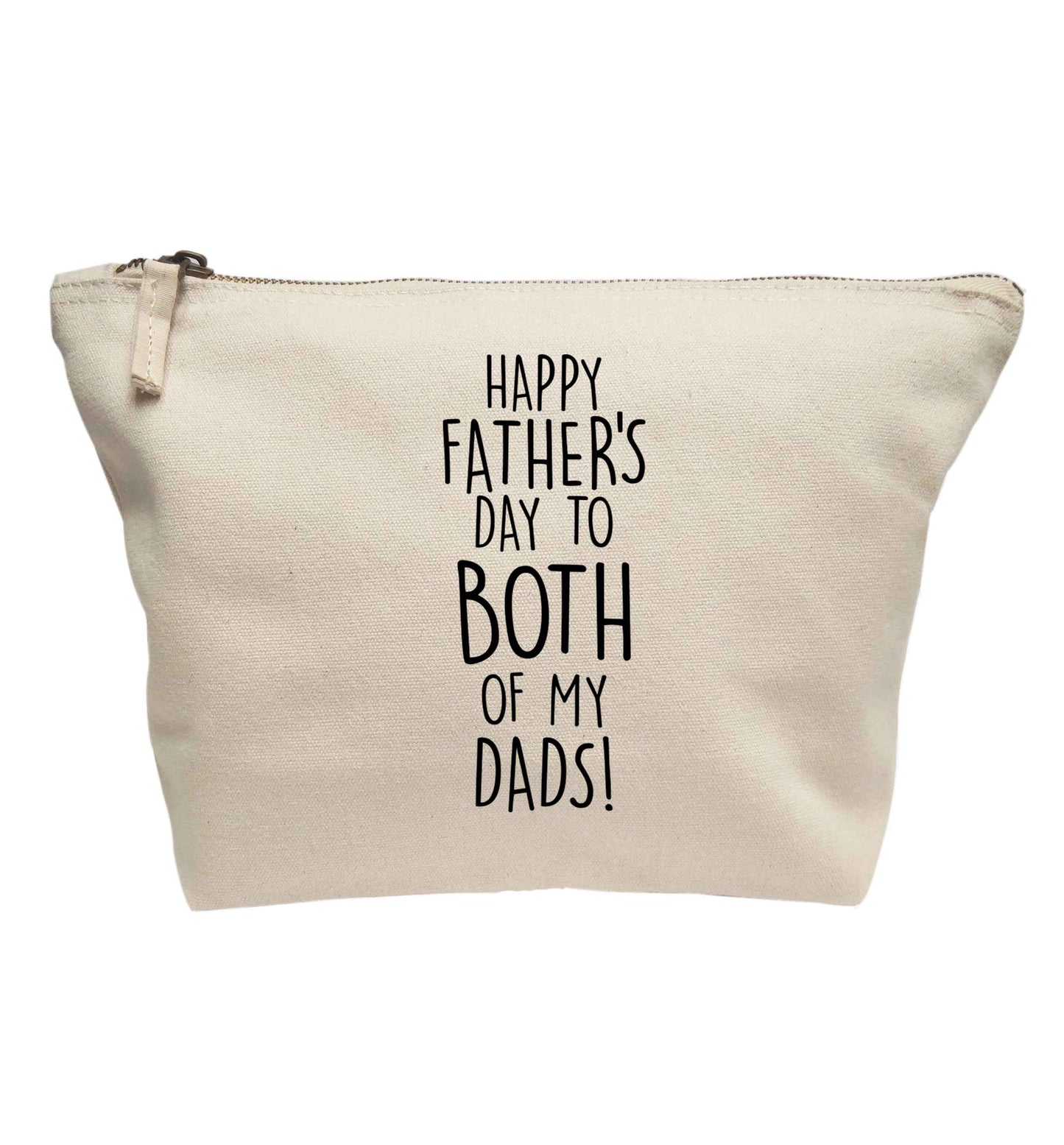Happy Father's day to both of my dads | Makeup / wash bag