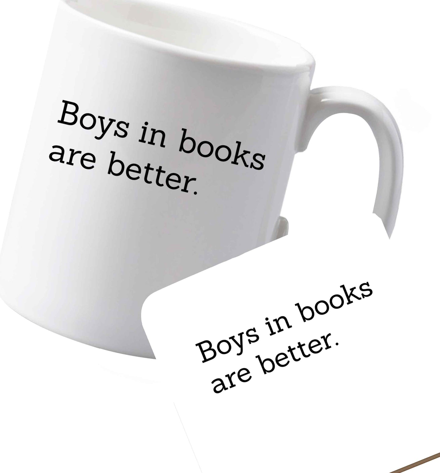 10 oz Ceramic mug and coaster Favourite Type Pan Pancake both sides