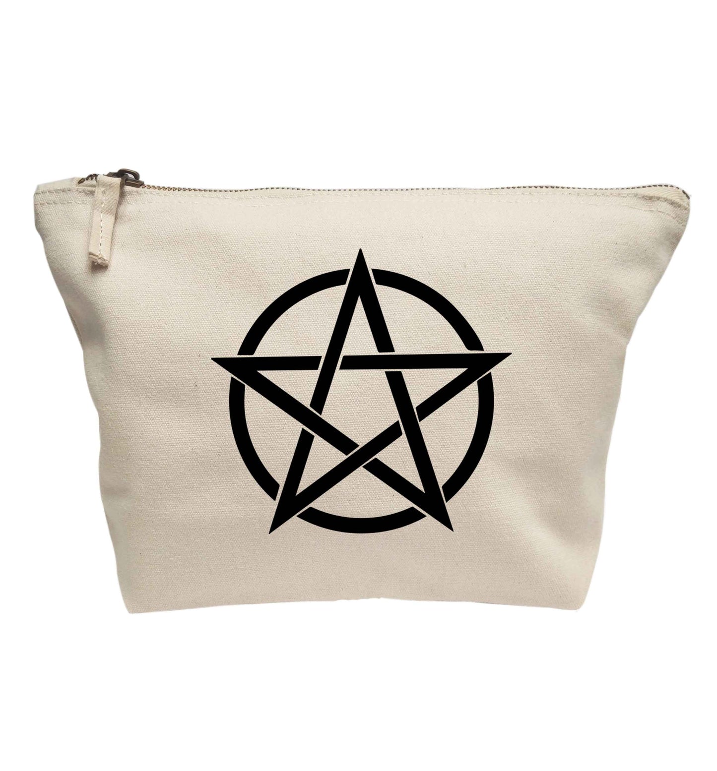 Pentagram symbol | Makeup / wash bag