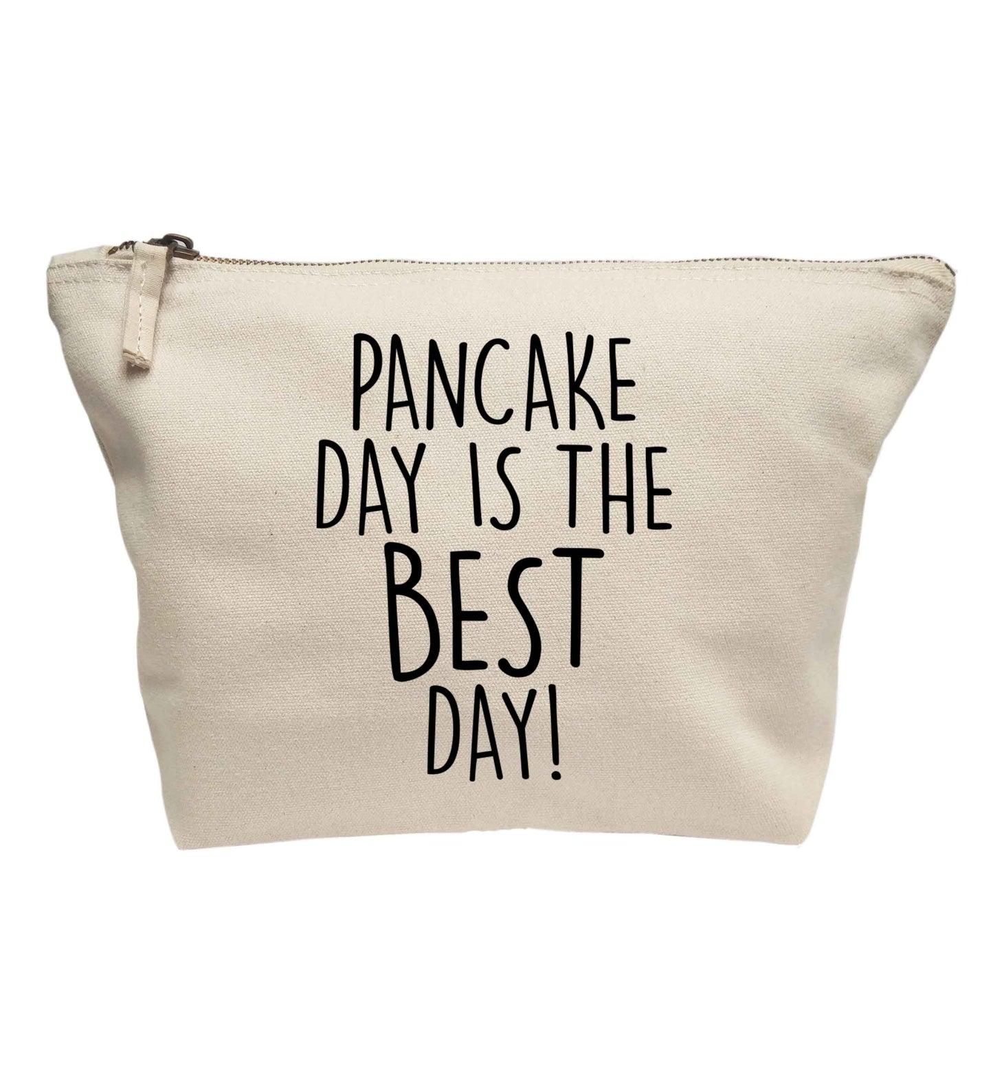 Pancake day is the best day | Makeup / wash bag