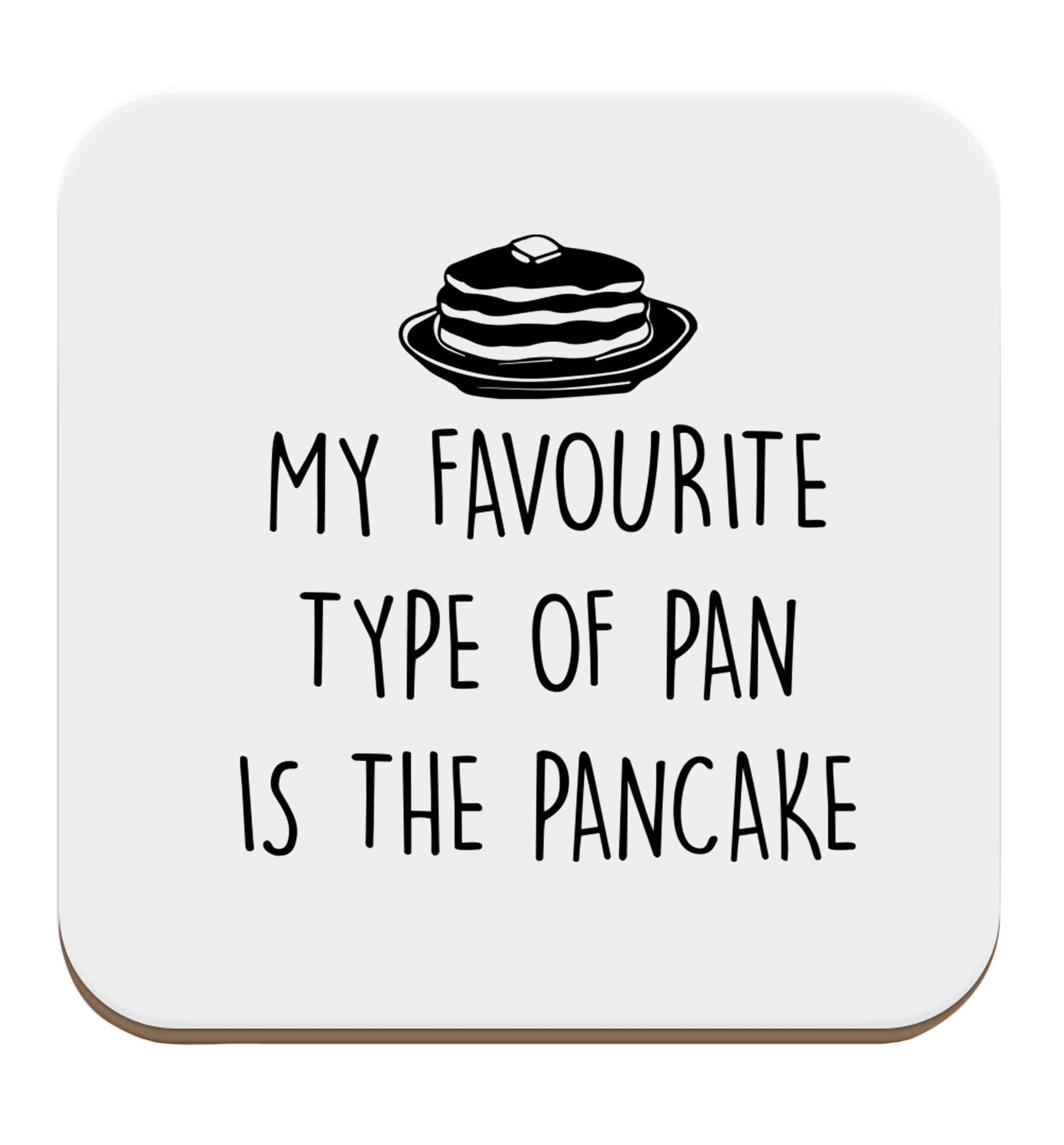 My favourite type of pan is the pancake set of four coasters