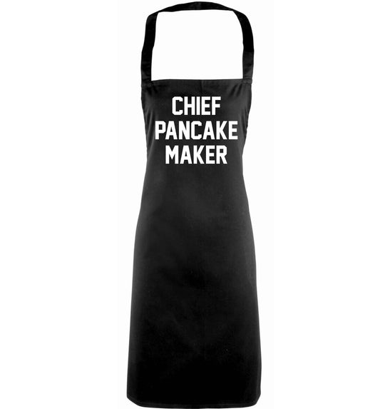 Chief pancake maker adults black apron