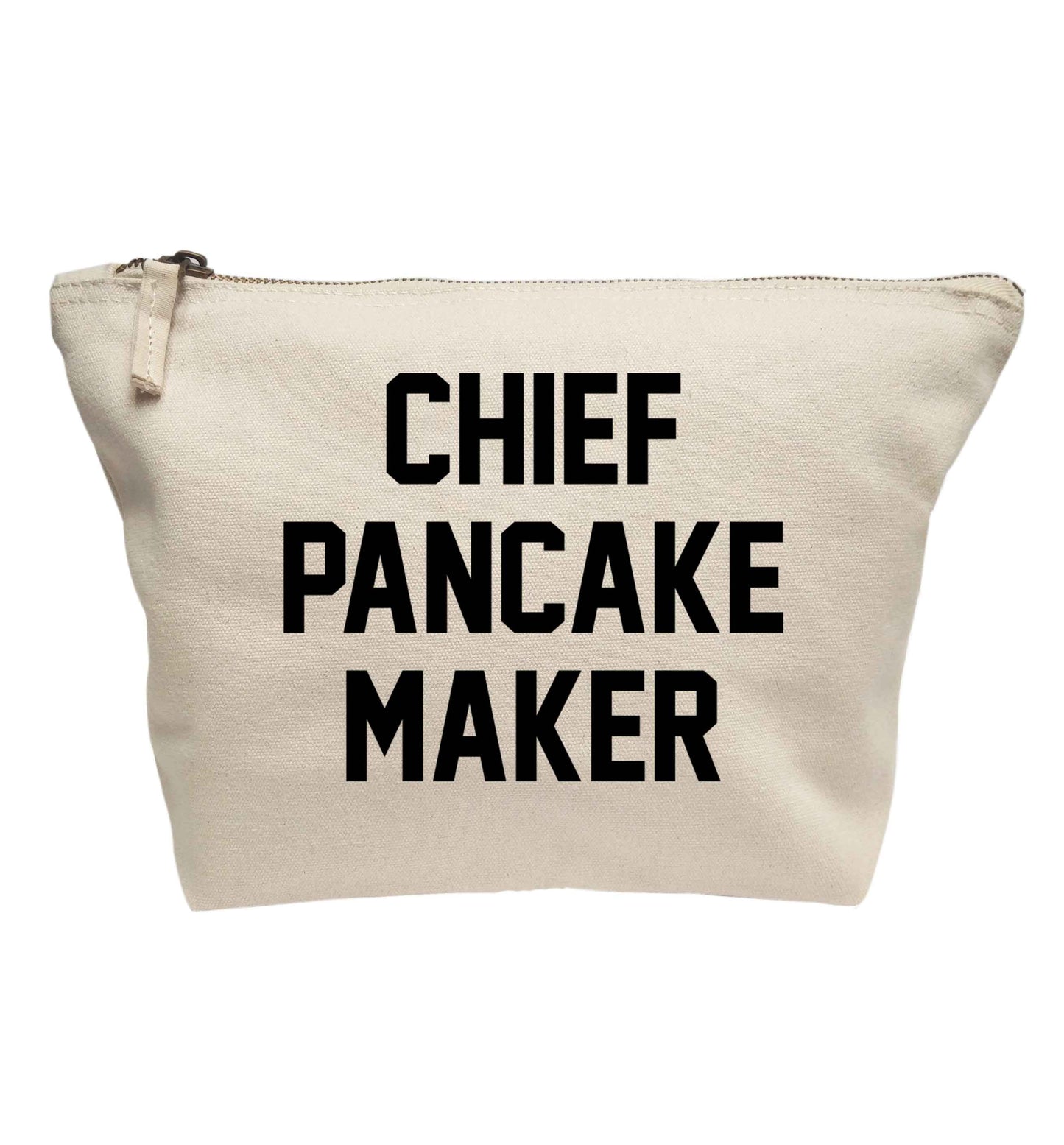 Chief pancake maker | Makeup / wash bag