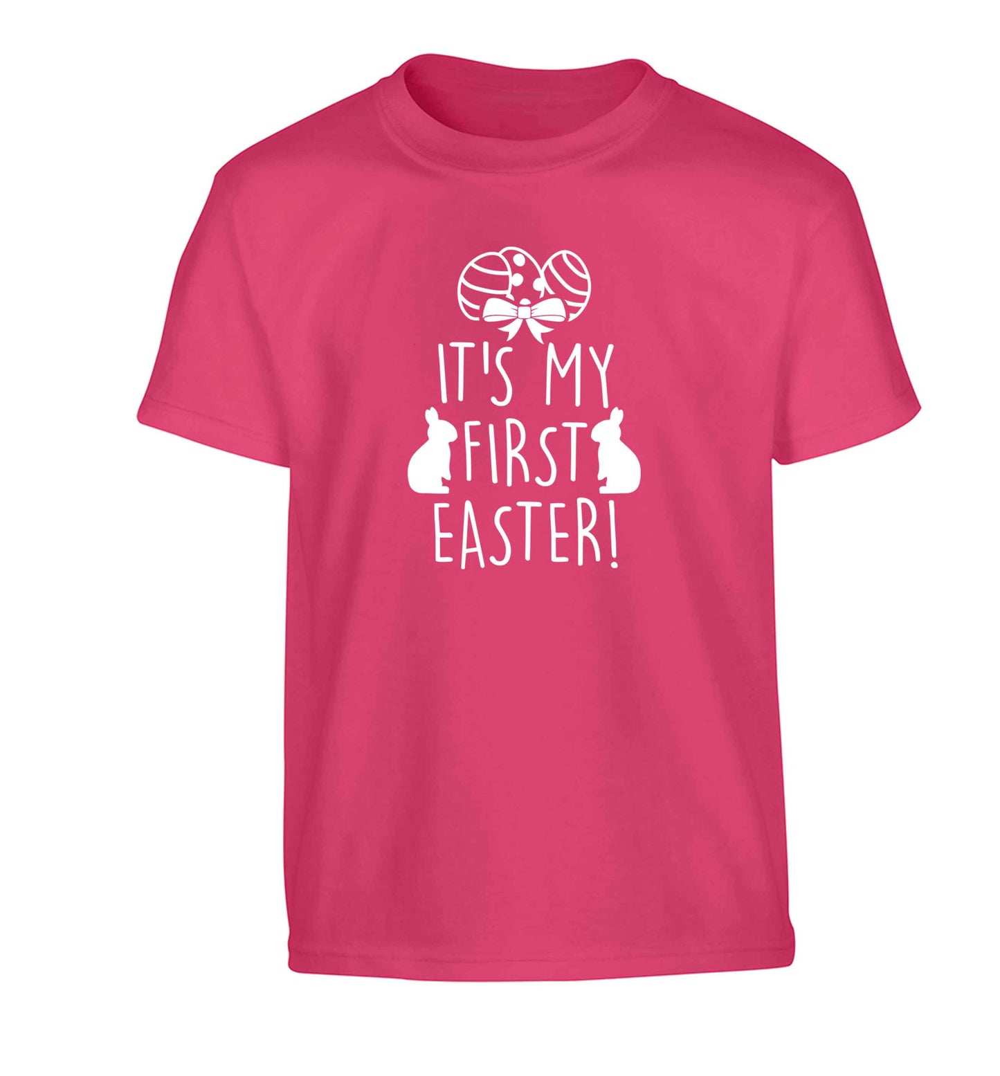 It's my first Easter Children's pink Tshirt 12-13 Years