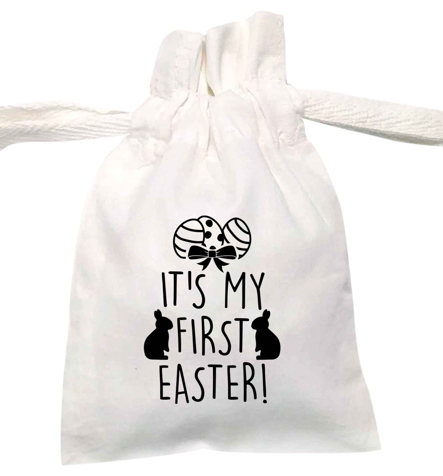 It's my first Easter | XS - L | Pouch / Drawstring bag / Sack | Organic Cotton | Bulk discounts available!