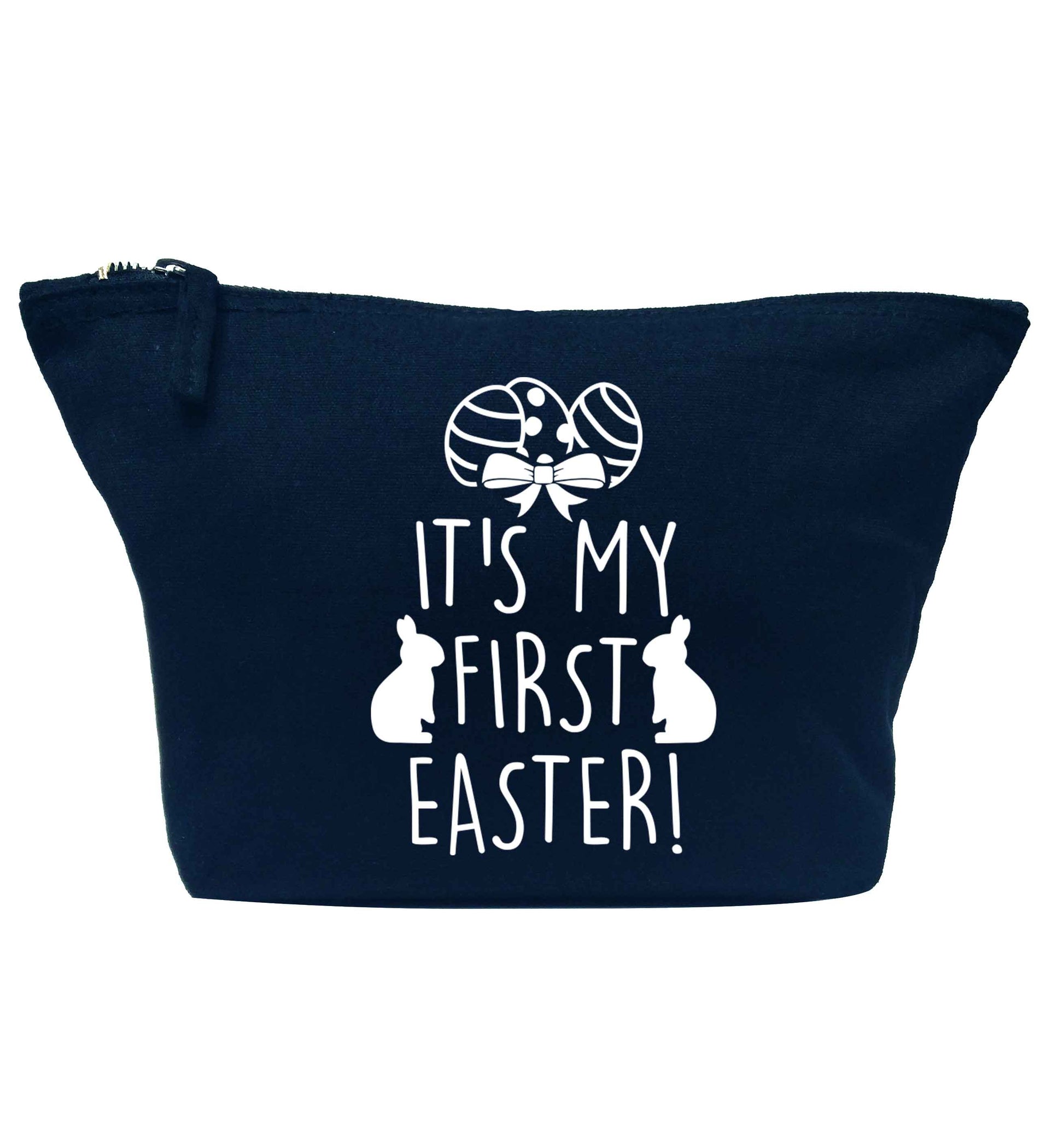 It's my first Easter navy makeup bag