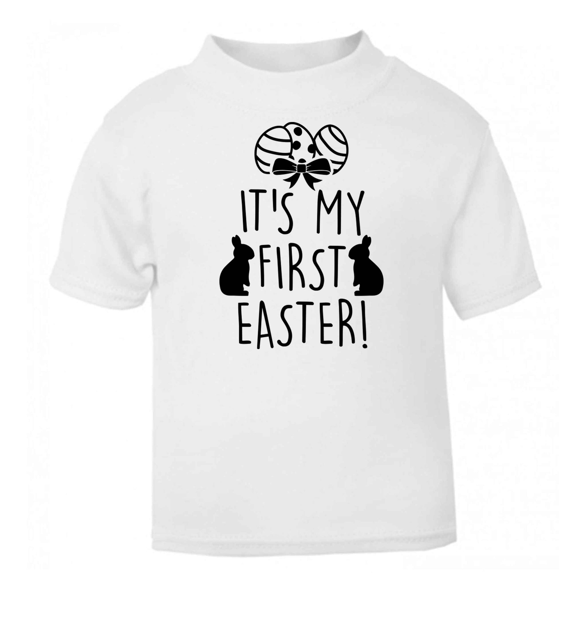 It's my first Easter white baby toddler Tshirt 2 Years