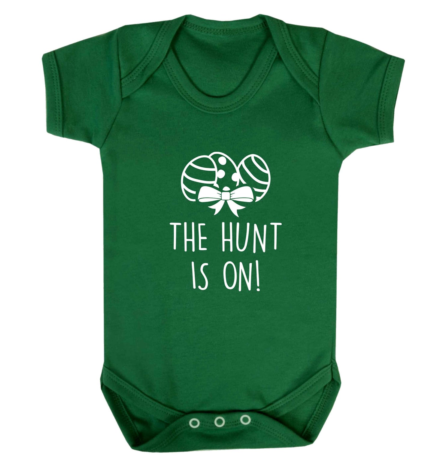 The hunt is on baby vest green 18-24 months